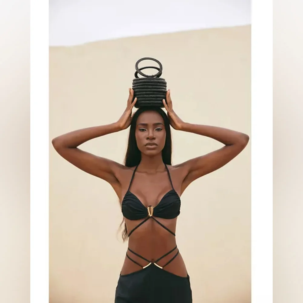 NWT CULT GAIA LIZA BIKINI SET WITH POUCH - Picture 2 of 12